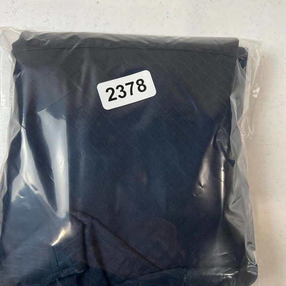 Jil Sander Women Wrap Dress 38 Navy Blue Short Sleeve Knee Length Preppy Capsule - Picture 12 of 12